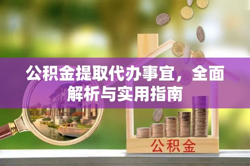 乌拉特前旗公积金提取代办事宜，全面解析与实用指南